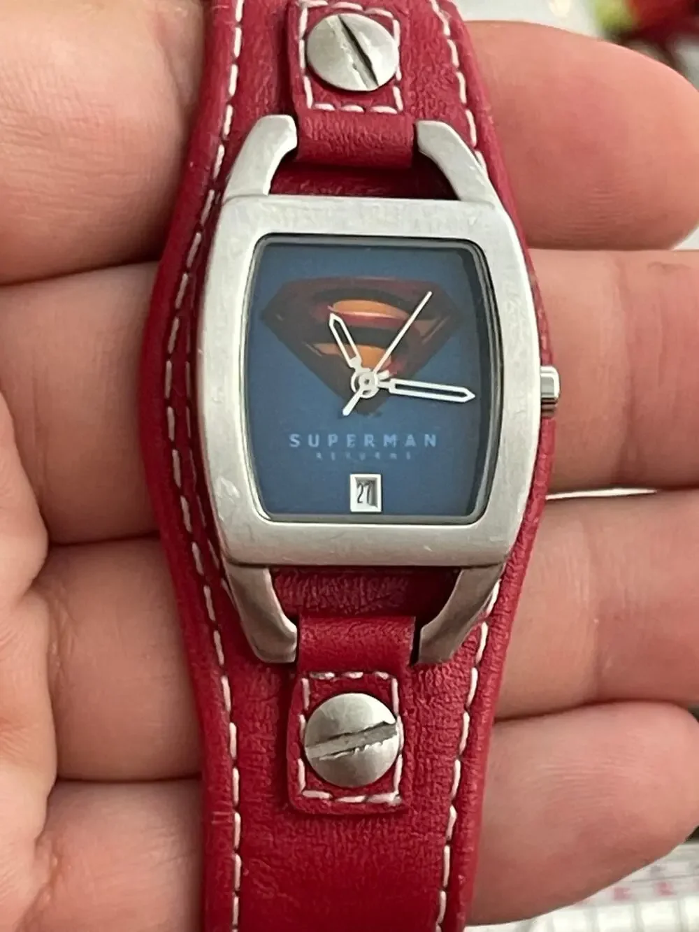Fossil Superman Returns Men’s Quartz Watch  DC Comics 2006